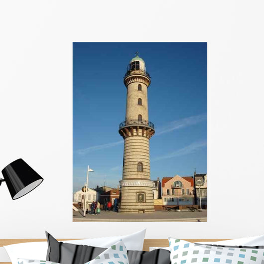 Warnem Nde Lighthouse Wall Decal