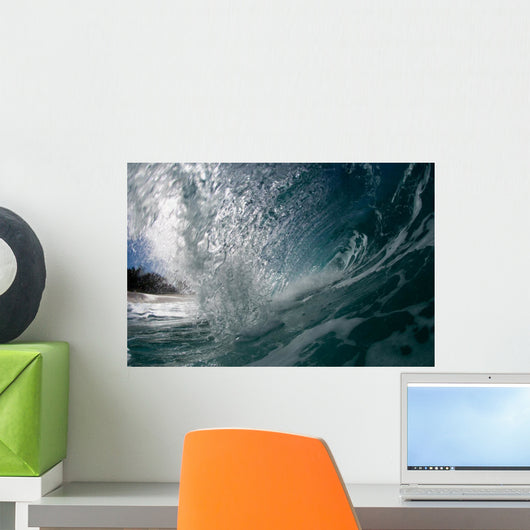 wave Wall Mural