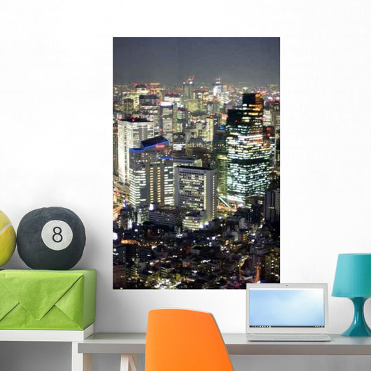 Tokyo Wall Decal Design 1