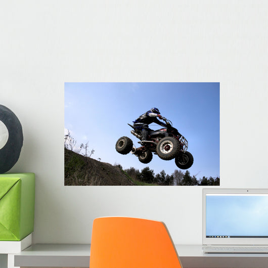 4x4 jumping Wall Mural
