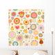 Floral with Birds Seamless Wall Decal