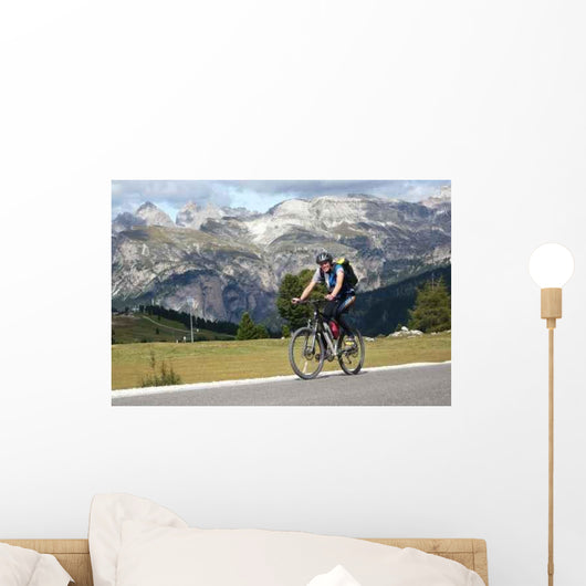 Mountain Bike Training Wall Decal