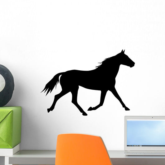 Vector Silhouette of Horse