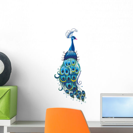 Peacock Wall Decal