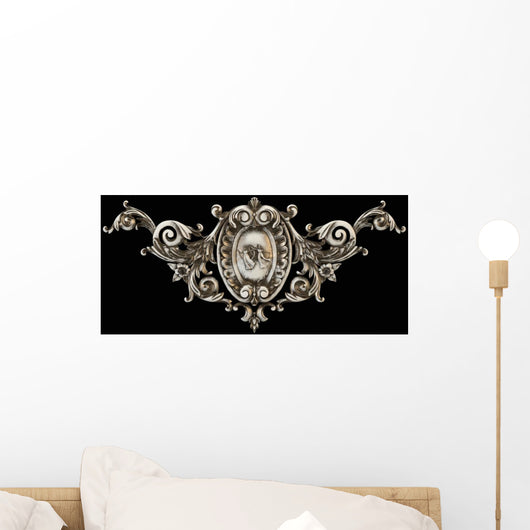 Architectural Decor Dancing Flourish Wall Decal