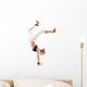 Female Hip Hop Dancer Wall Decal