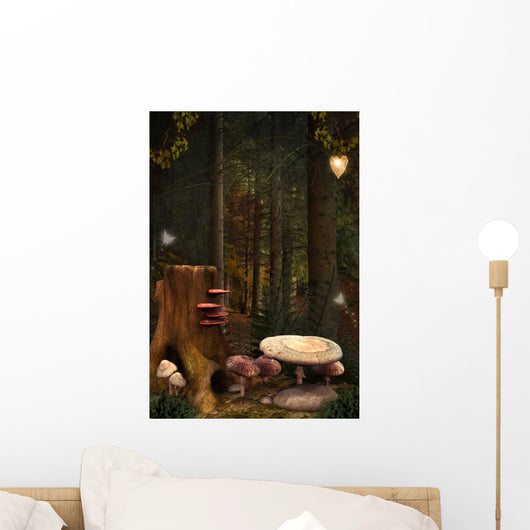 Enchanted nature series - Enchanted mushrooms place