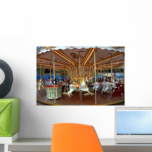 Carousel Wall Mural