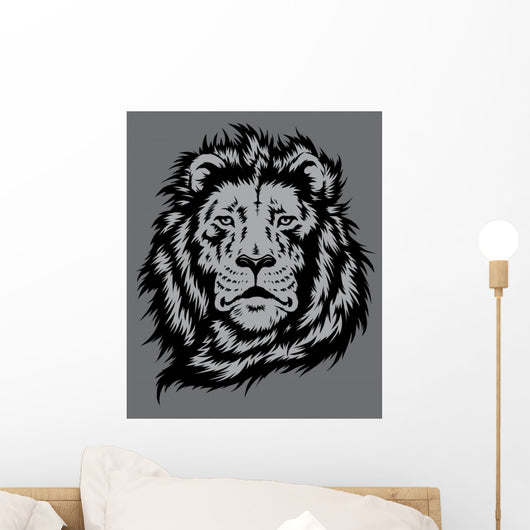 Lion Head Vector