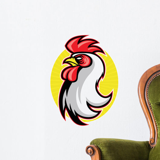 rooster mascot Wall Decal