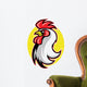 rooster mascot Wall Decal