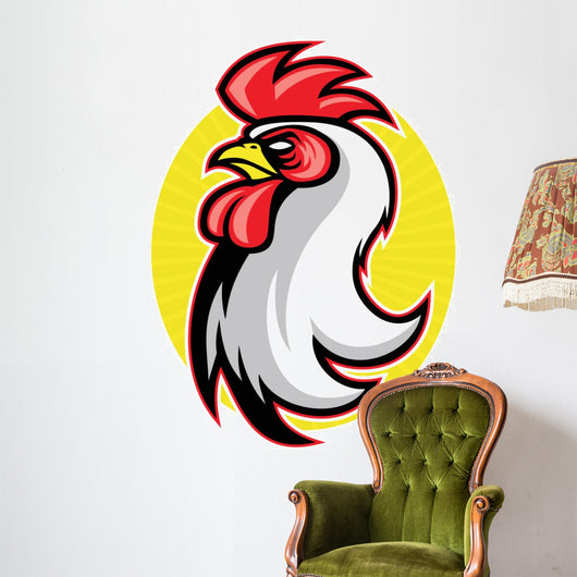 rooster mascot Wall Decal