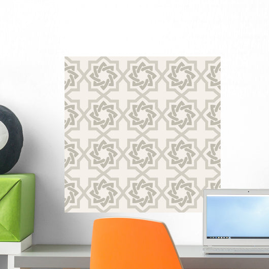 Abstract Seamless Pattern Wall Decal Design 12