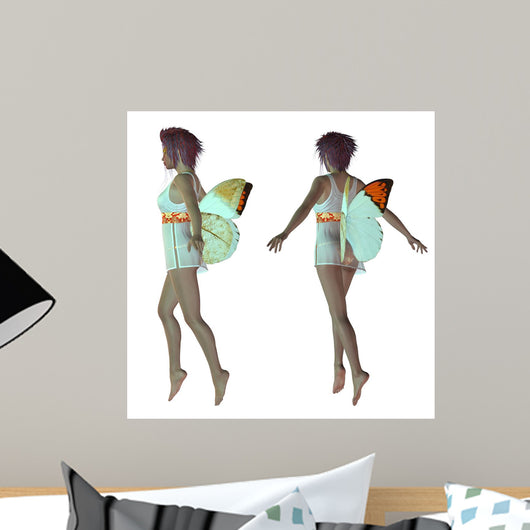Autumn fairy Wall Decal