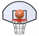 Street Basketball Kit With Backboard