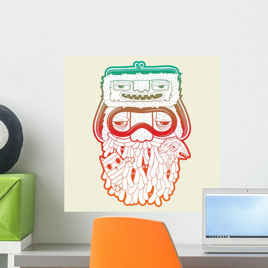 Bearded Man With Animals