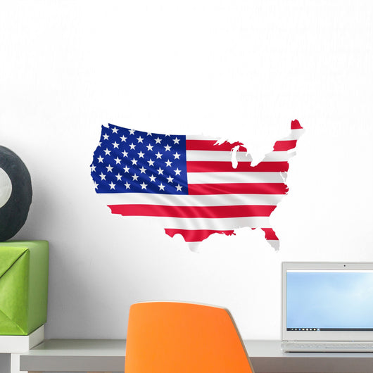 usa stoff silhouette