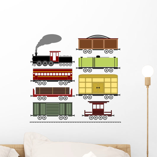 Steam Locomotive Train Set