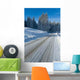 Route Enneige Vers La Wall Decal
