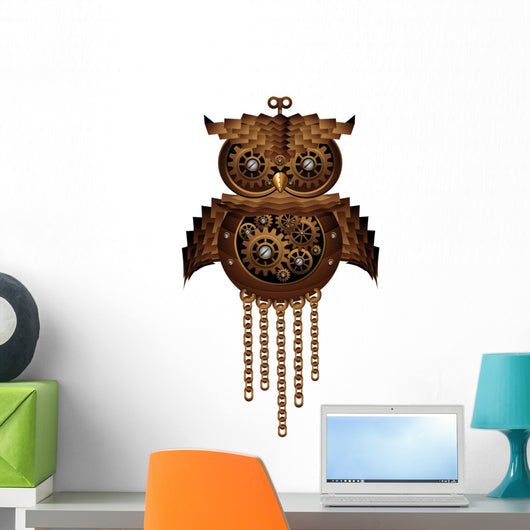 Steampunk Owl Style Mechanical Toy-Gufo Meccanico Antico