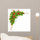 Christmas  holly with berries.