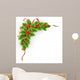 Christmas  holly with berries.