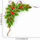 Christmas  holly with berries.