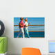 Golden Girls Jogging along Wall Decal