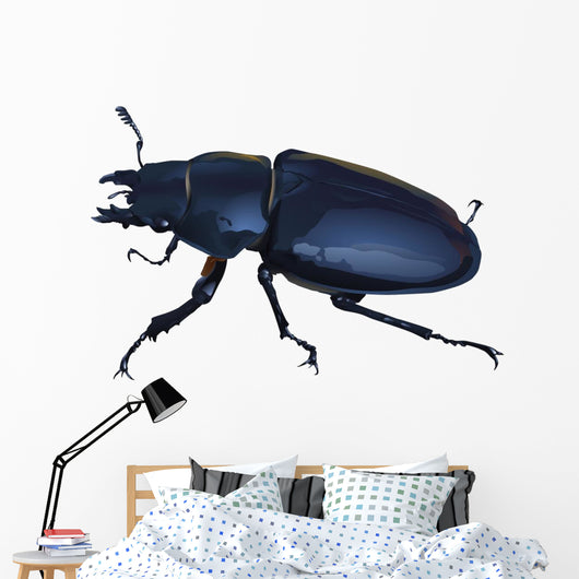 Stag-beetle Wall Decal
