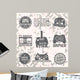 Retro Video Game Wall Decal