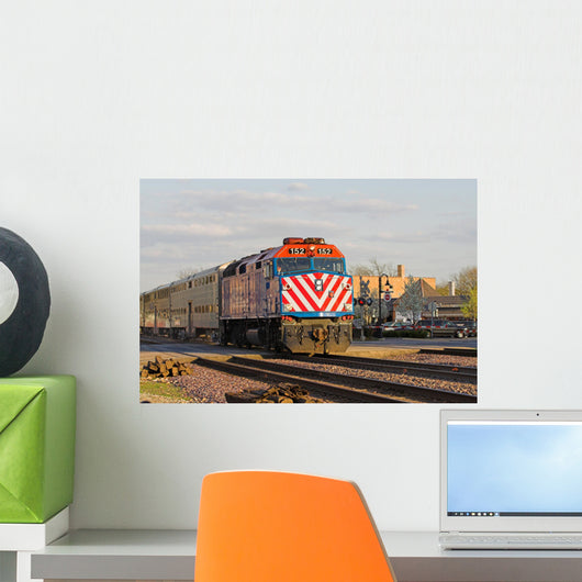 commuter train Wall Mural