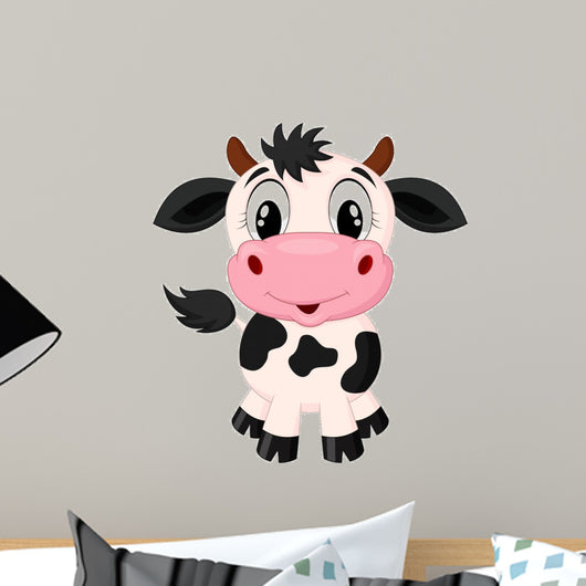Cute cow cartoon