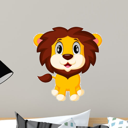 Cute lion cartoon