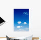Beautiful White Clouds Blue Wall Decal