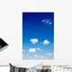 Beautiful White Clouds Blue Wall Decal