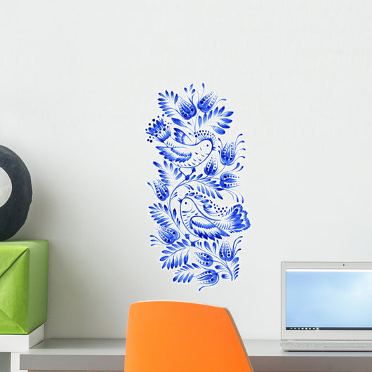 floral decorative ornament Wall Decal