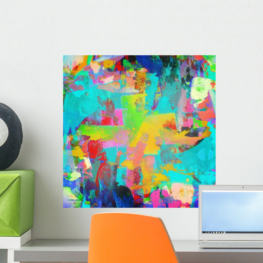 graffiti paint background Wall Mural