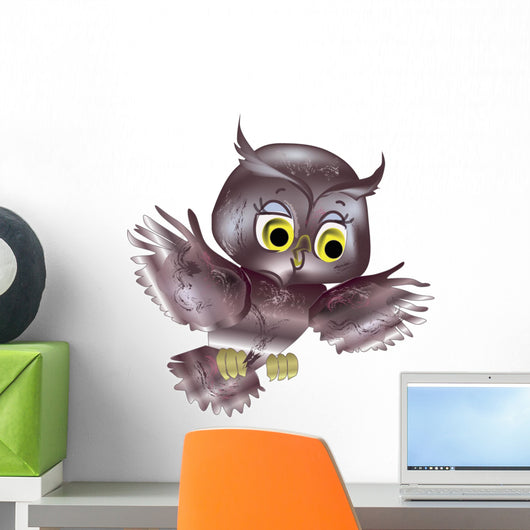 Baby Owl Wall Decal