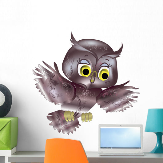 Baby Owl Wall Decal