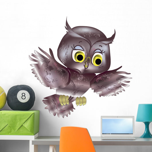 Baby Owl Wall Decal