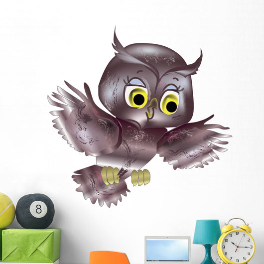 Baby Owl Wall Decal