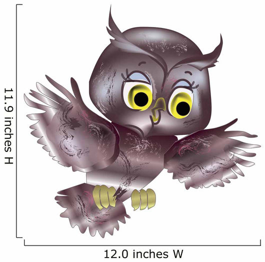 Baby Owl Wall Decal