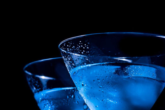 Pair of Glasses of Fresh Cocktail