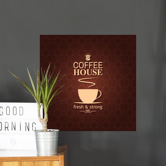 coffee cup vintage design background