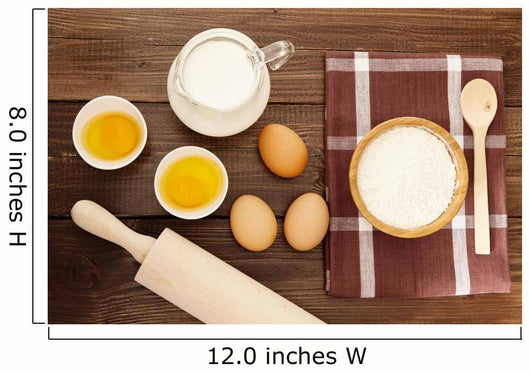 Eggs Milk and Flour