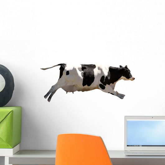 A Flying Cow Wall Decal