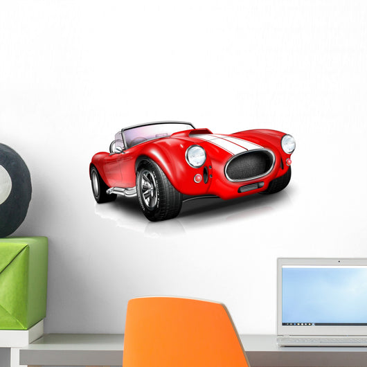 Oldtimer - Luxus Sportwagen Wall Decal