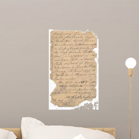Old german handwriting - circa 1881