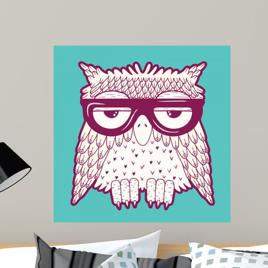 Owl in glasses