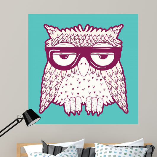 Owl in glasses